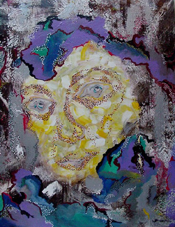 Complexity (acrylic on canvas, 24 x 30 in.)